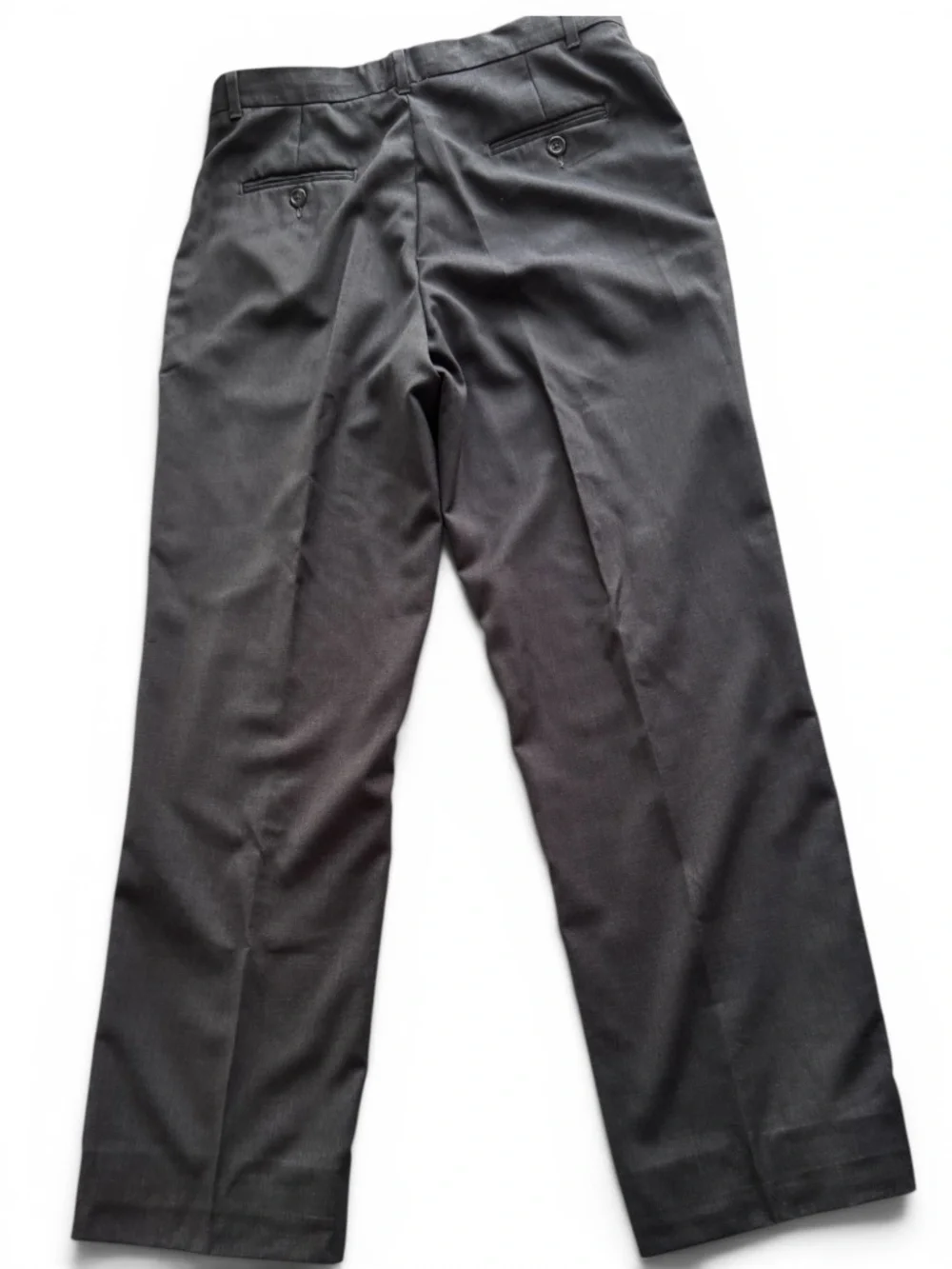 CALVIN KLEIN Gray Dress Pants Men’s Size 20 Regular Flat Front